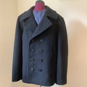 Spiewak & Sons Pea Coat black wool